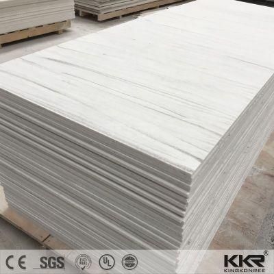 Good Prices 12mm Aritifial Korean Marble Acrylic Solid Surface for Kitchen Countertop