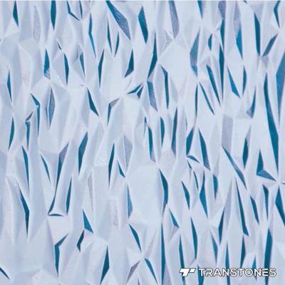 3D Modern Pattern Transparent Light Acrylic Curtain Wall Panel