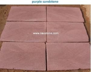 High Polished/ Honed/ Bush Hammered Natural Red Sandstone Slabs/ Tiles