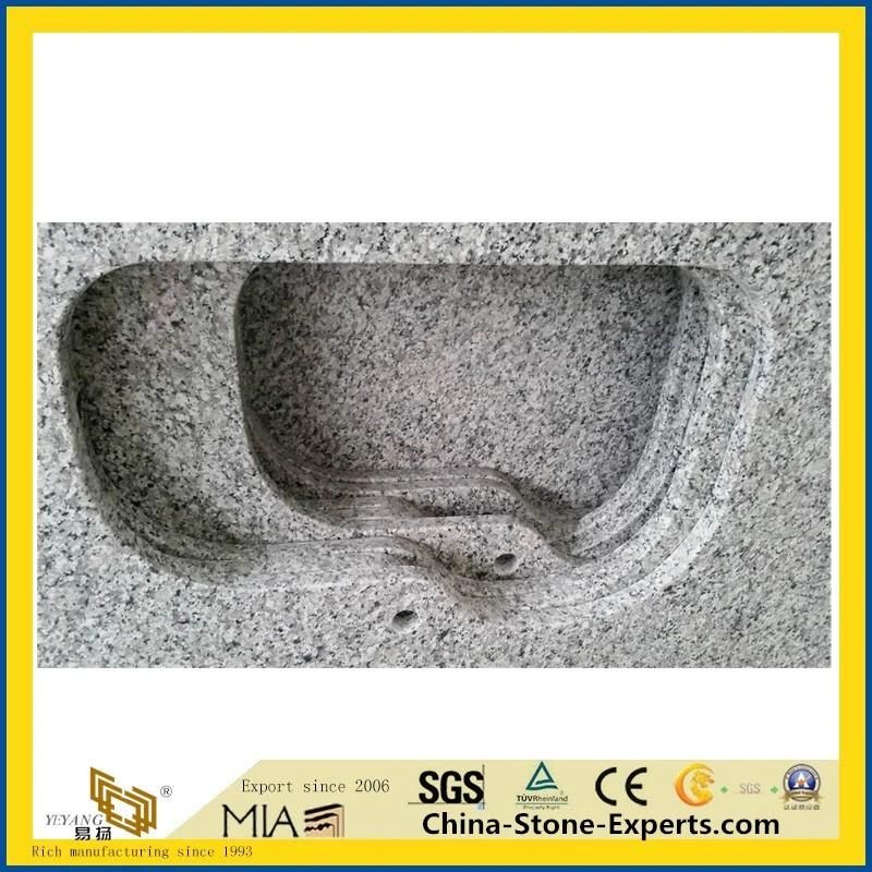 Natural Swan White Granite Countertops/Vanity Tops for Kitchen/Bathroom Engineering