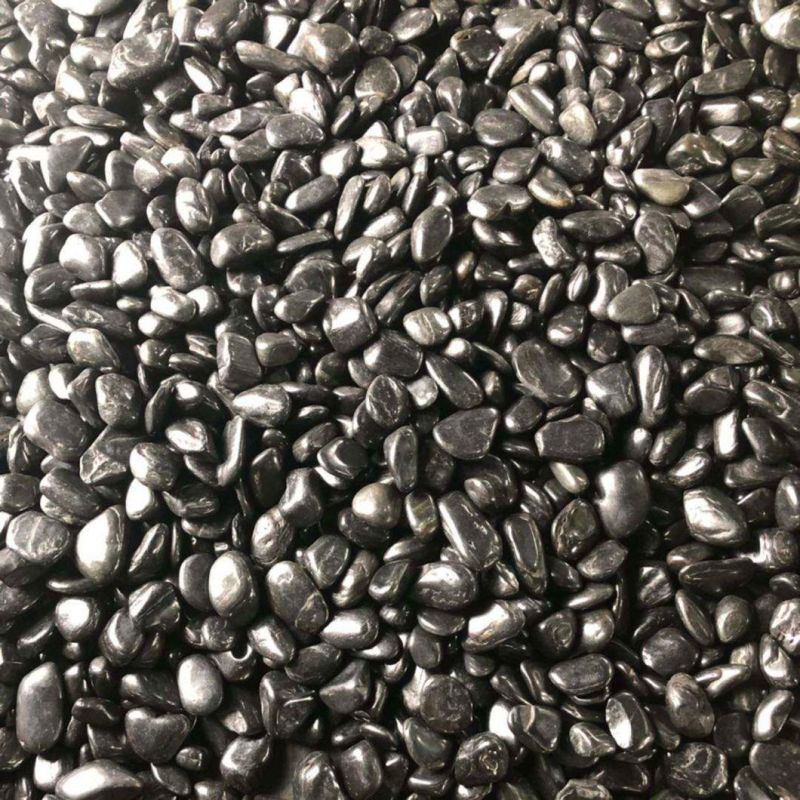 Wholesale Garden Stone Natural Garden Decoration Black Pebble River Stone for Sale Prices