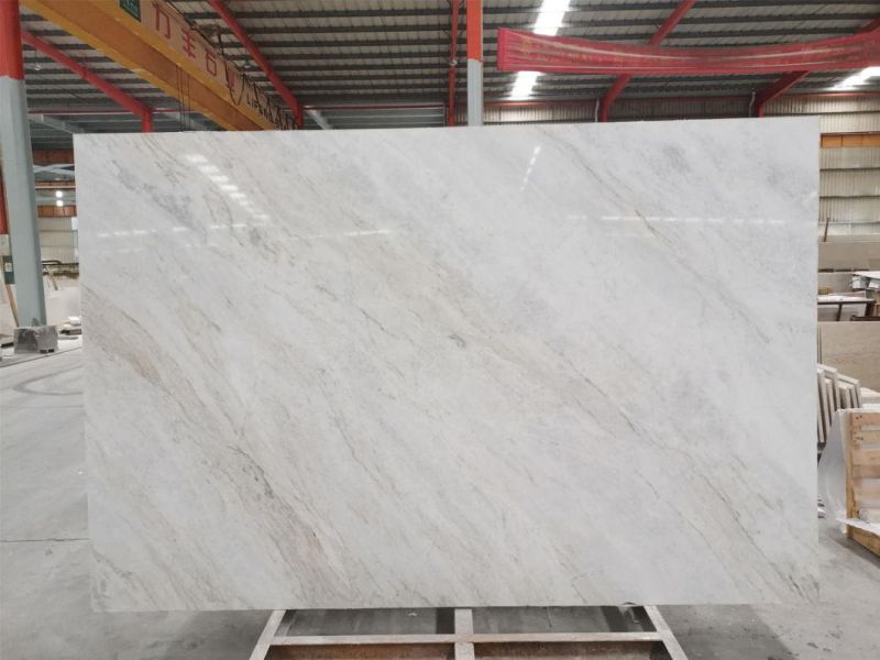 White Stone Marble for Flooring Tiles Slabs Countertops/Worktops/Vanitytops