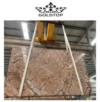 Fresh Look Forest Brown Natural Marble for Kitchen Top Decoration