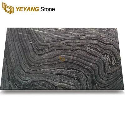 Dark and Light Grey with White Veins Marble for Floor/Wall/Tile