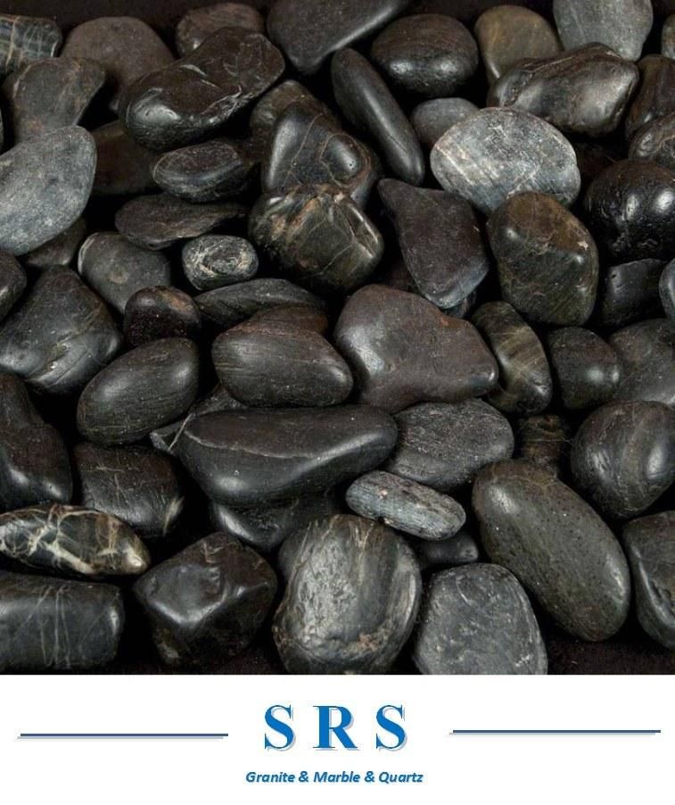 High Quality Natural Cobble River Stone Oval River Stone Pebbles
