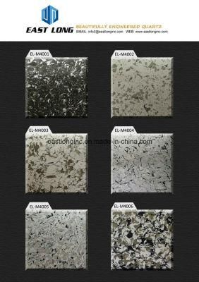 Double Color Quartz Stone, Green and White Color