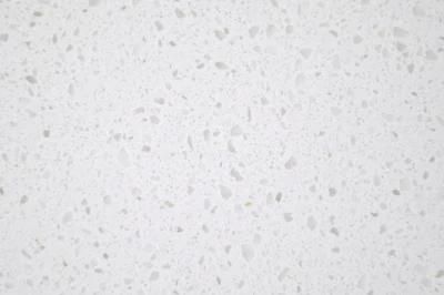 White Bathroom Vanity Top &amp; Siding Glass Quartz