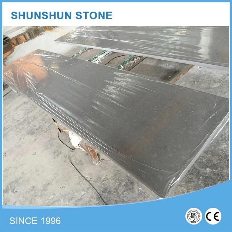 Popular White Quartz Stone Countertop for Kitchen
