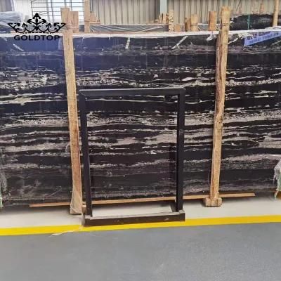 China Supplier Price Natural Blue/Brown/Grey/Black Portoro Silver White Dragon Marble Vanity Tops for Home Interior Floor Wall Tiles