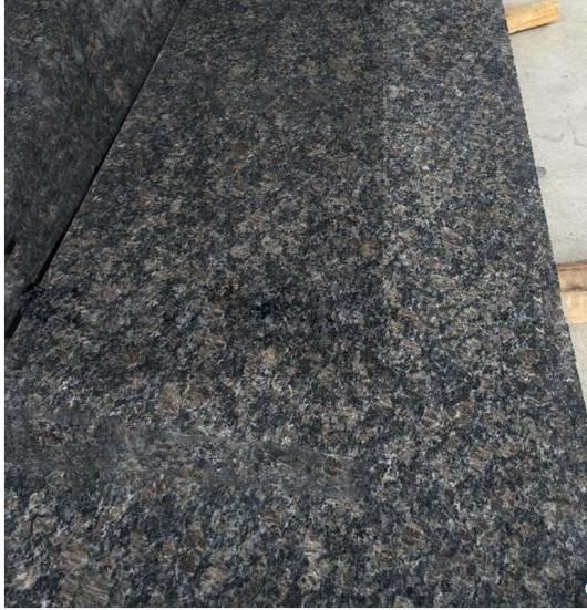 Brown and Star Granite with Rich Texture Use for Bar Counters and Kitchen Supplies