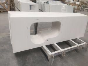 Glacier White Quartz P008 Countertop