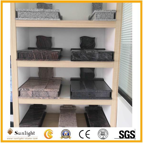 Unique Design Granite Cemetery Israel Headstone Tombstone Monument with Carving