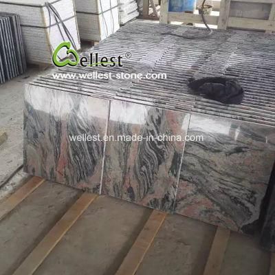 Multicolor Red Granite Tiles, Multicolor Red Granite Flooring, Fantasy Red Granite
