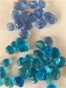 Beautiful Glass Gravel for Landscaping Gabion Decoration