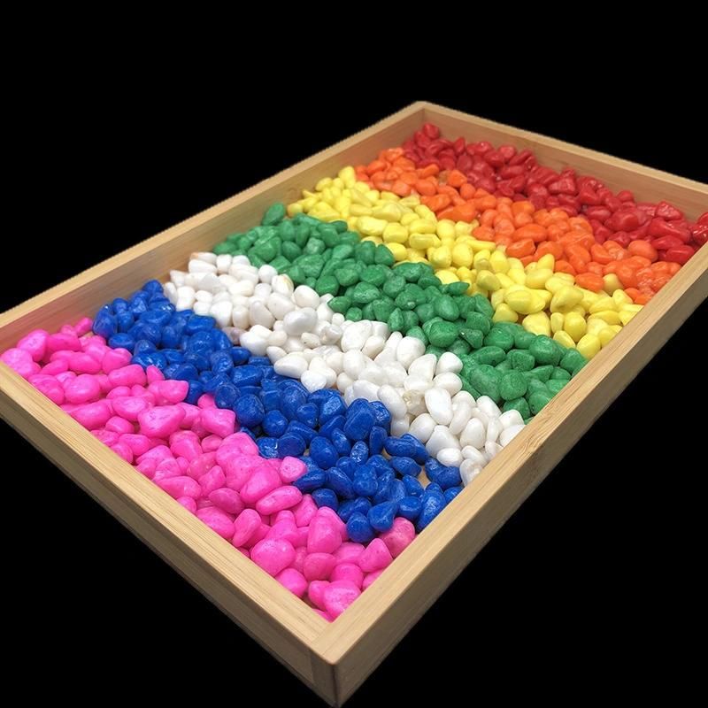 Fish Tank Gravels Colored Pea Gravel Stone for Aquarium