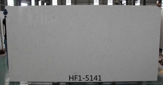 White Calacatta Quartz Slab Huge Discount Price