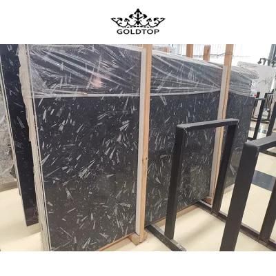 Natural Stone Grey/White/Black/Red/Brown/Green/Golden 600*600mm Australia Black Polished Marble for Customized Countertop and Floor Tile