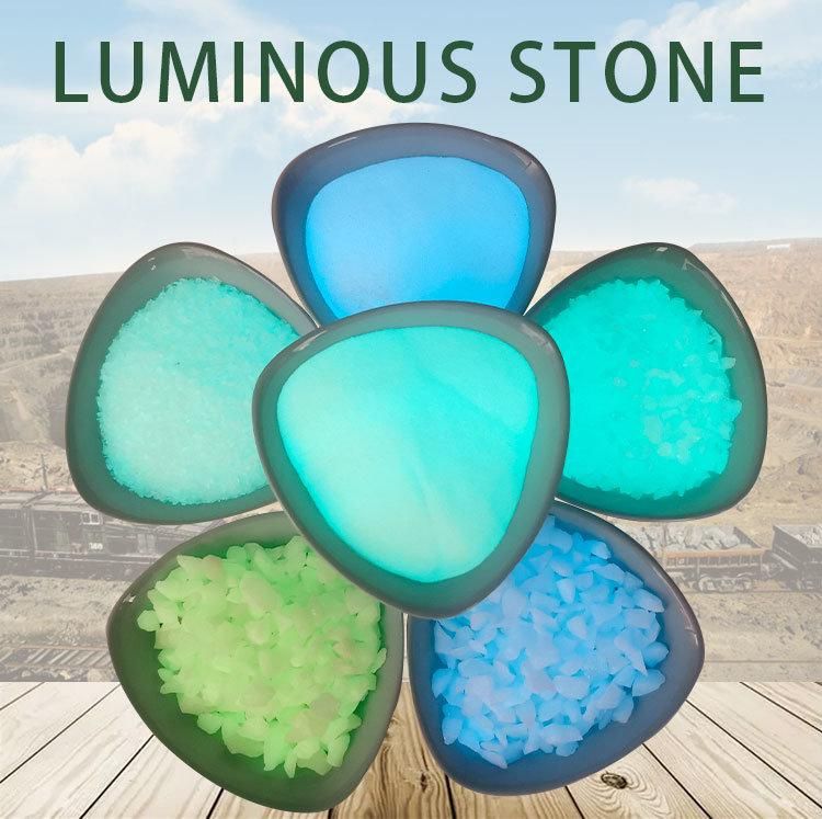 Glow Stone Photoluminescent Sand Glass Stone Glow in The Dark Paving Stone Glow Stone Glow in The Dark Stone Glow Stone Luminous Stone for Sale