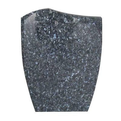 Labrador Blue Pearl Granite Blank Memorial Upright Headstone for Grave