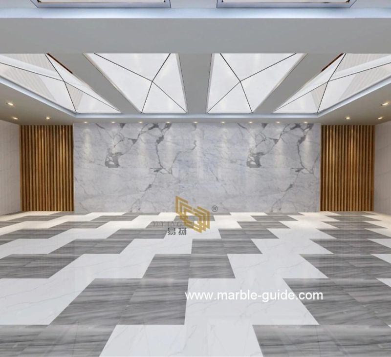 New Launch Victoria Fall White/Gray Marble Slabs for Flooring/Wall/Baluster/Bathroom/Table/Countertop