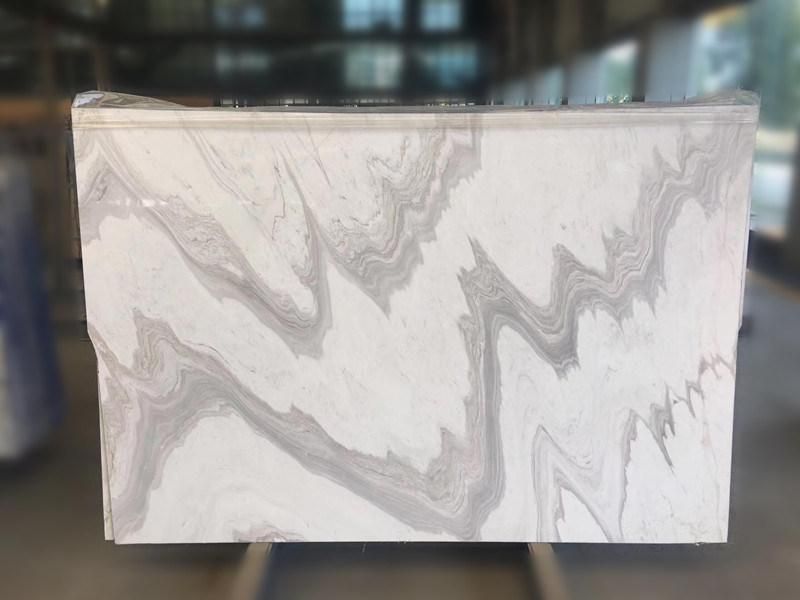 Natural Stone White Marble Stone for Slabs/Countertop/Vanity/Table Top/Flooring/Floor Tile/Wall Tiles