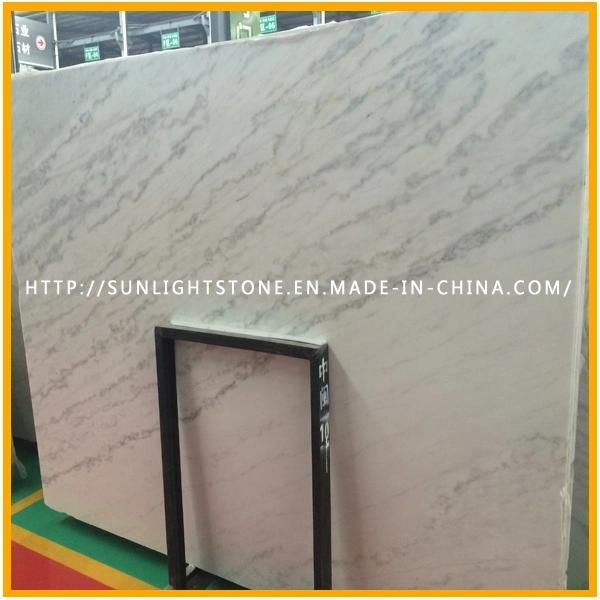 China Cheap Guangxi White Marble for Stone Floor Tiles