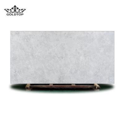 Allen Grey Bathroom Vanity Wall Panels Kitchen Cabinet Countertops Island Worktop Table Tops Artificial Stone Slab Quartz Tiles
