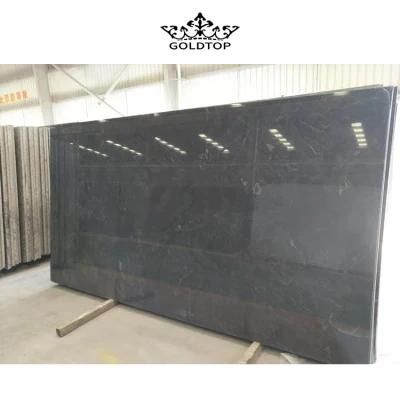Virginia Mist/Jet Mist Black Granite for Slab Tiles Contertop