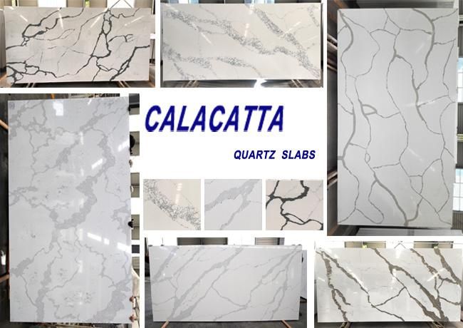 New Designed Building Material Quartz Countertops for Solid Surface From China
