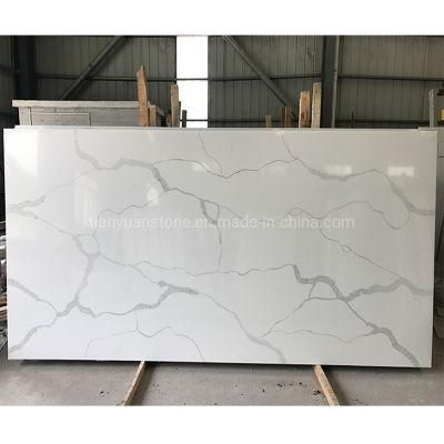 Quartz Stone Slab for Kitchen and Bath Design Tiles for Flooring Wall Panel, Engineered Quartz Slabs