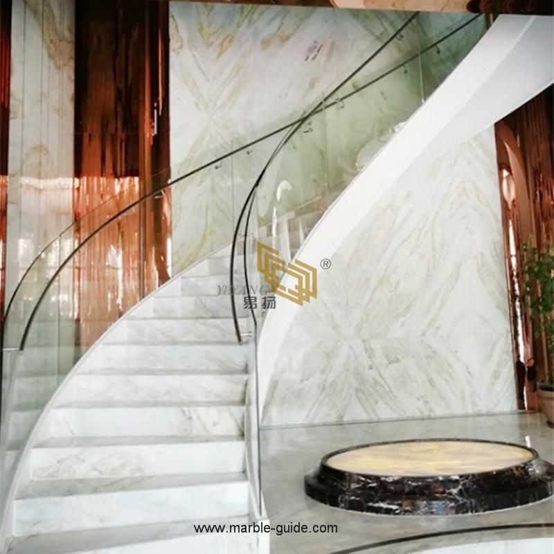 Polished Natural Jade White Marble for Flooring/Countertop/Bathroom/Vanity/Staircase/Kitchen