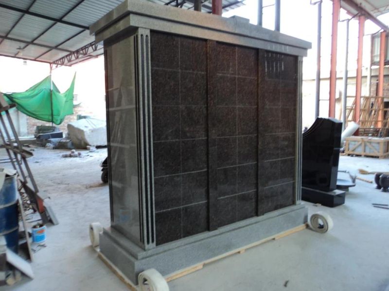 Cheap Granite Funeral Stone Columbarium for Tombstone