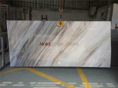 Polished Natural Marble Stone Palissandro Bluette Slabs for Home Decor