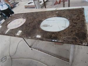 Cut to Size Stone Resin Red Black White Green Blue Grey Solid Surface Bathroom Countertop