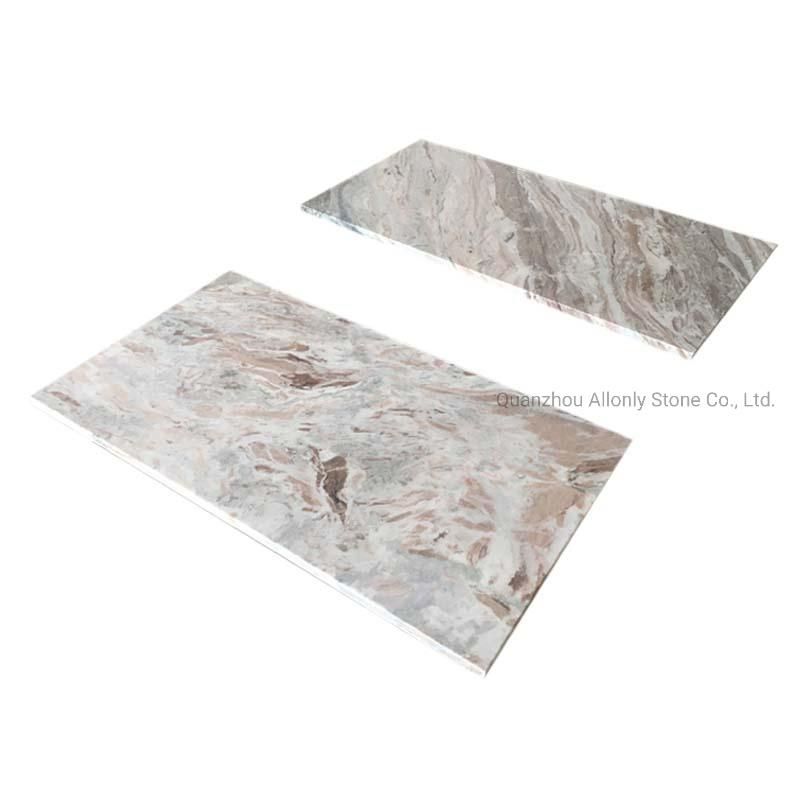 Export Custom Made Prefab Fantasy Brown Granite Countertops for Kitchen Design