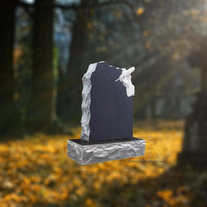 China Black Granite Tombstone