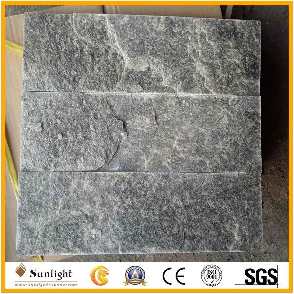 Natural Green Quartzite/Quartz Culture Stone for Wall Facade Tiles