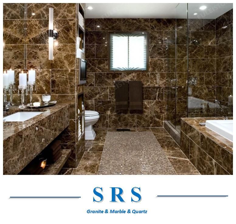 Emperador Dark Marble Slabs/Brown Marble for Flooring Tile Wall Cladding Countertop Basin Sink