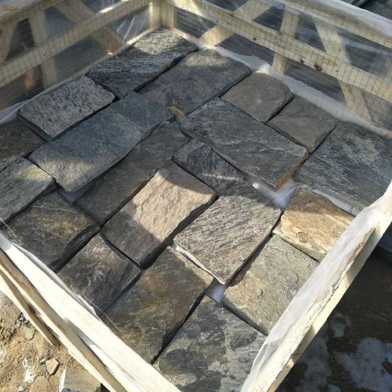 Black Stone Irregular Shape Slate Wall Panels