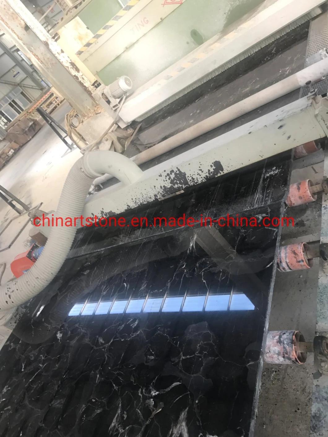 China Platimun White Grey Marble Slab Orina Slab
