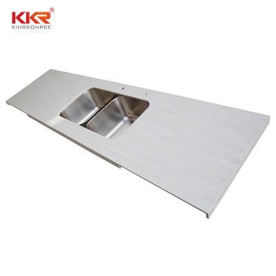 Customized Solid Surface Artificial Stone Kitchen Countertop