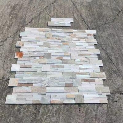 Light Color Wall Cladding Slate Culture Stone Paving Stone