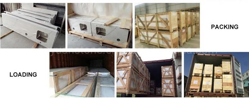 Prefab Natural Yellow/Red/White/Black/Grey/Pink/Green/Brown/Beige/Blue Granite/Quartz/Marble/Semi-Precious Kitchen Stone Countertop