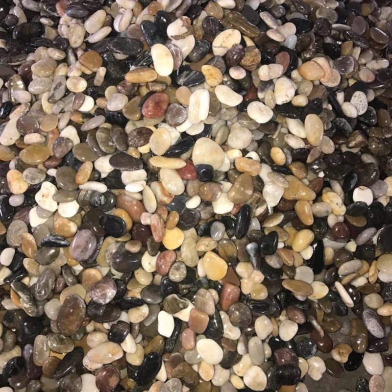 Wholesale Garden Stone Natural Garden Decoration Colorful Pebble River Stone for Sale Prices