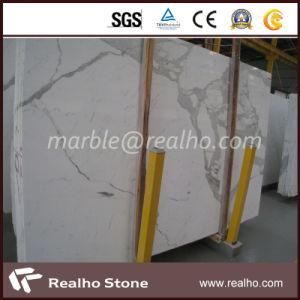 Polished Snow White Marble Slabs