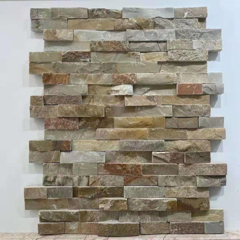 Exterior Outside Building Material Culture Slate Stone Panel Wall Tiles Claddin
