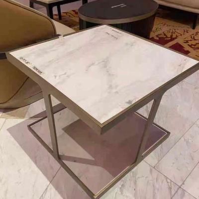 Greece New Volakas Dining Coffee Side Table Set White Marble Volakas