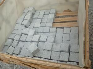 Black Basalt Cobblestone, Cobbles, Cubic, Paving Stone, Tumbled