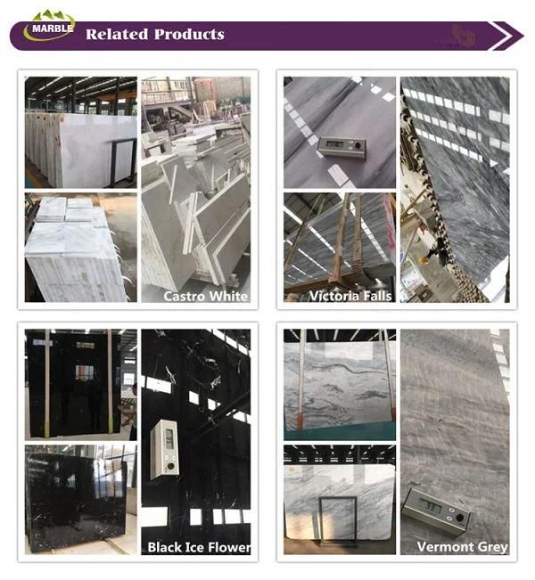 Direct Sale Polishing Marble Vemont Grey/White/Black/Brown Marble for Tiles/Slab/Countertop