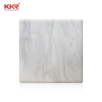 Thermoform Transparent Solid Surface Material Wall Panel for Restaurant